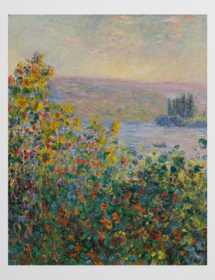 Flower Beds at Vétheuil, 1881