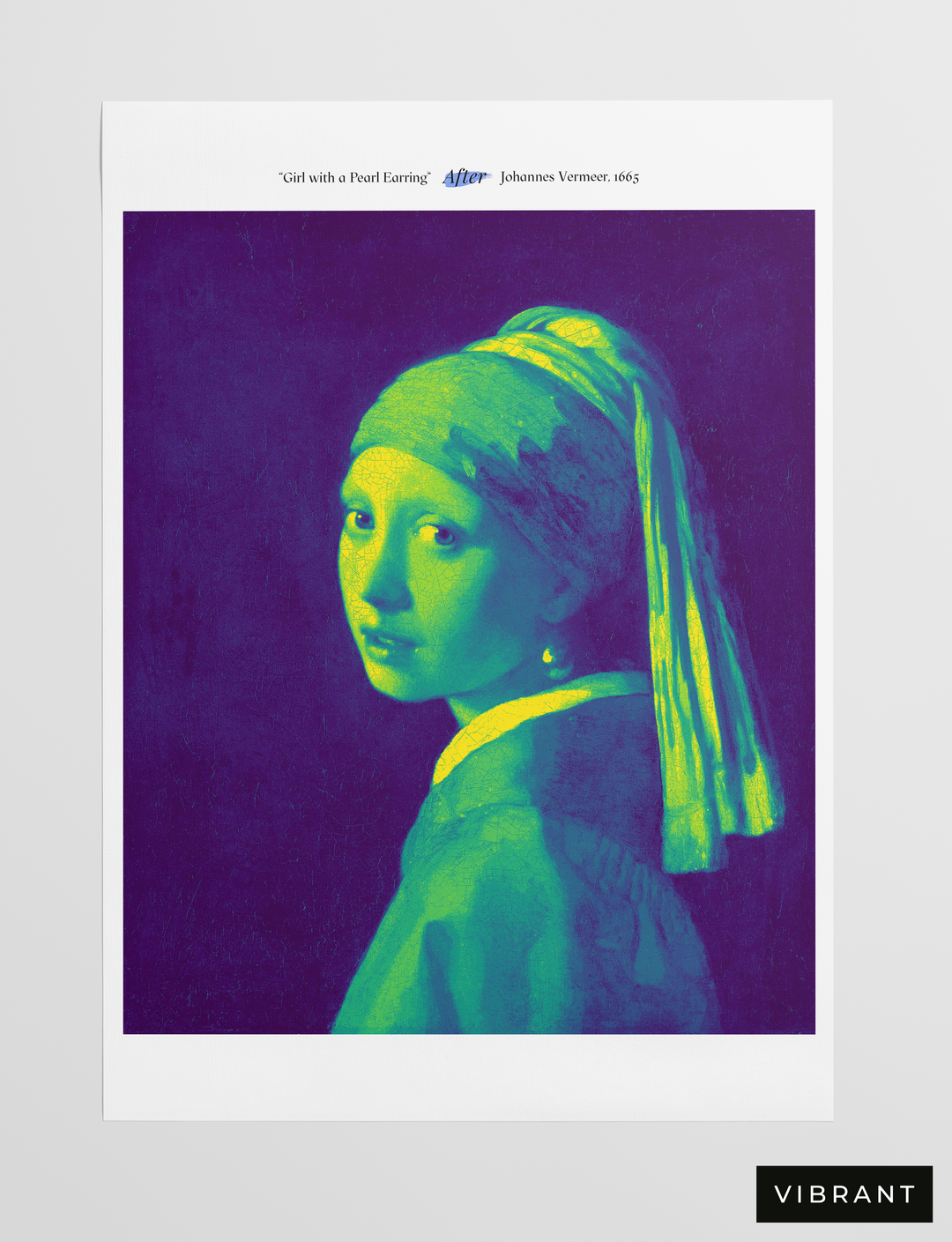 Girl with a Pearl Earring, 1665