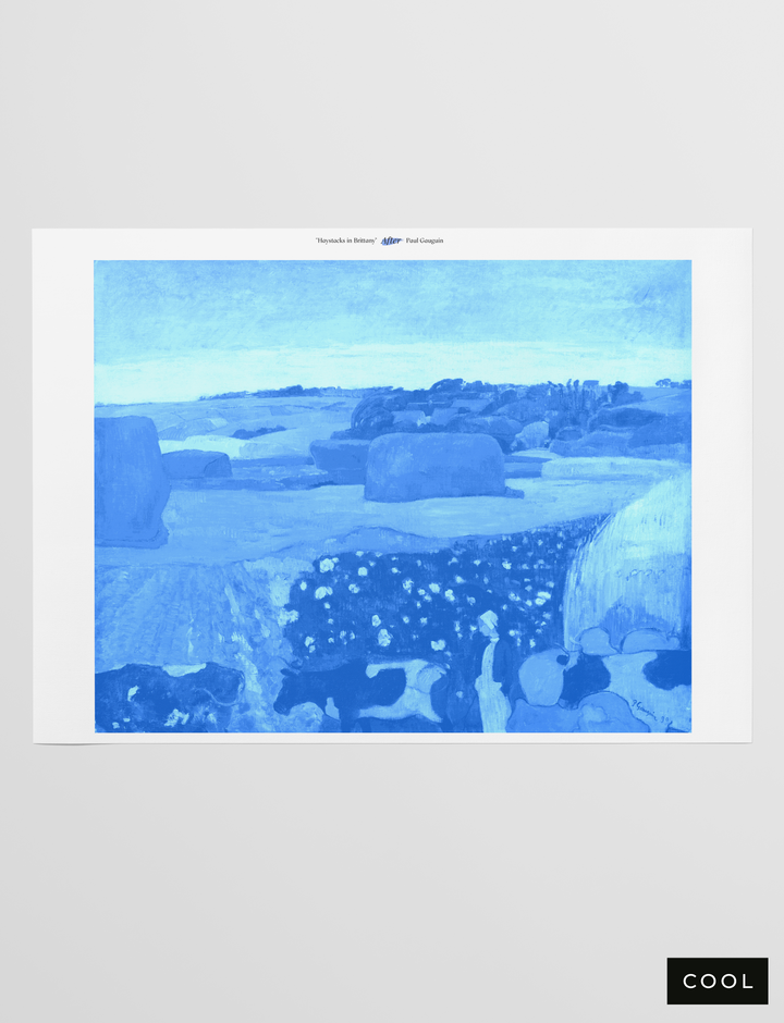 Haystacks in Brittany, 1890