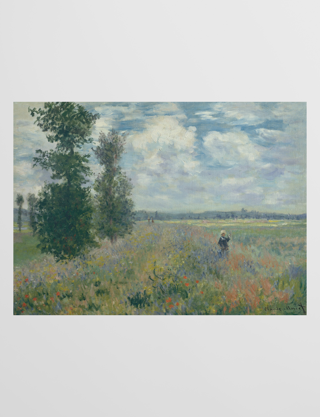 Poppy Fields Near Argenteuil, 1875