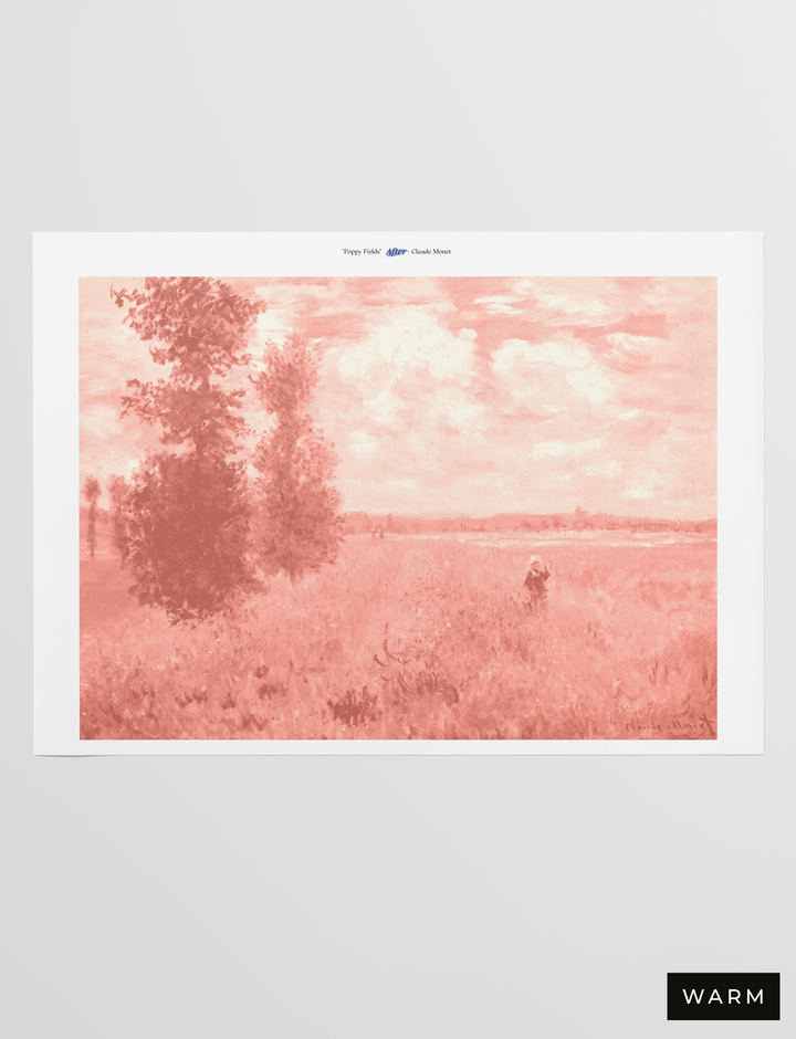 Poppy Fields Near Argenteuil, 1875