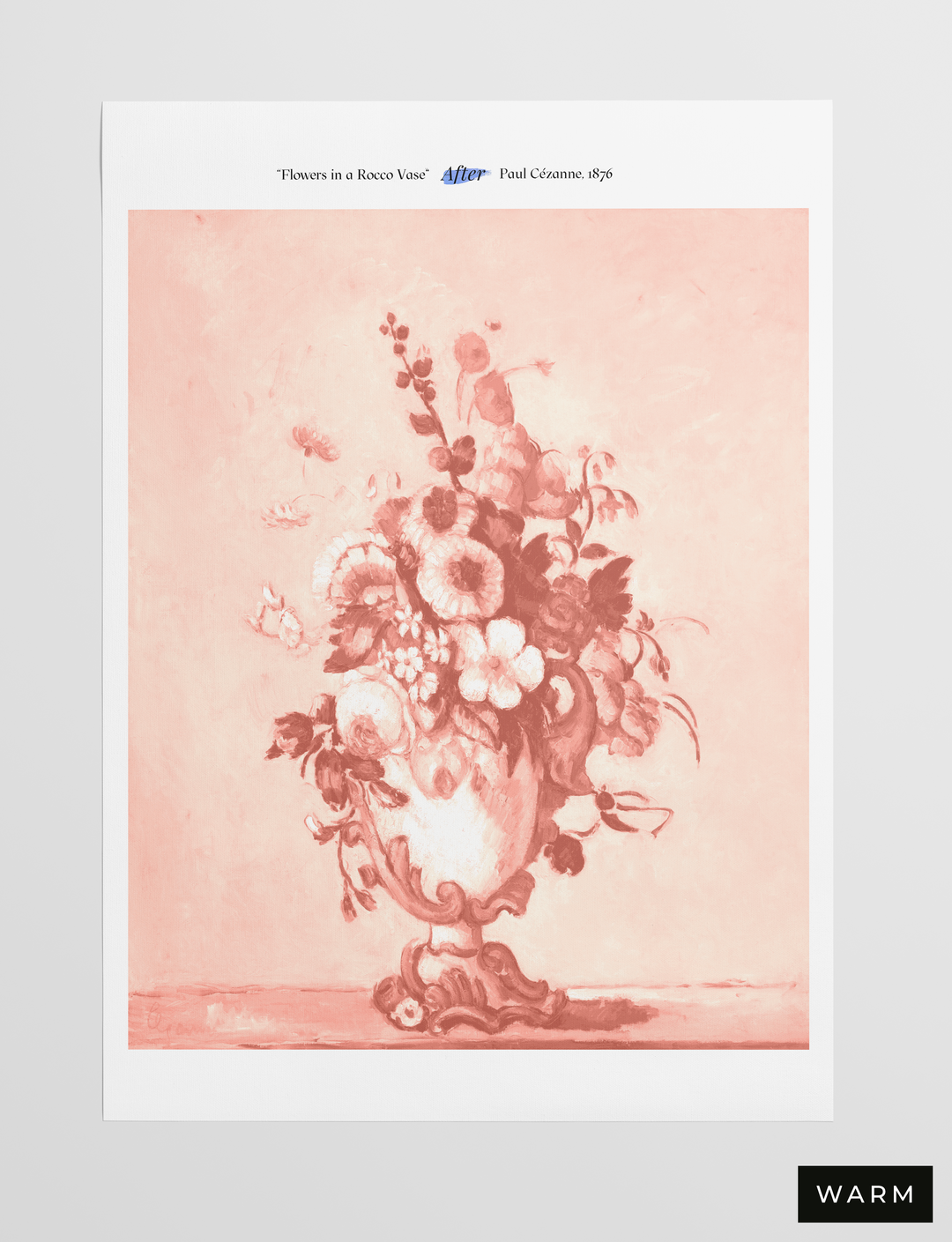 Flowers in a Rococo Vase, 1876