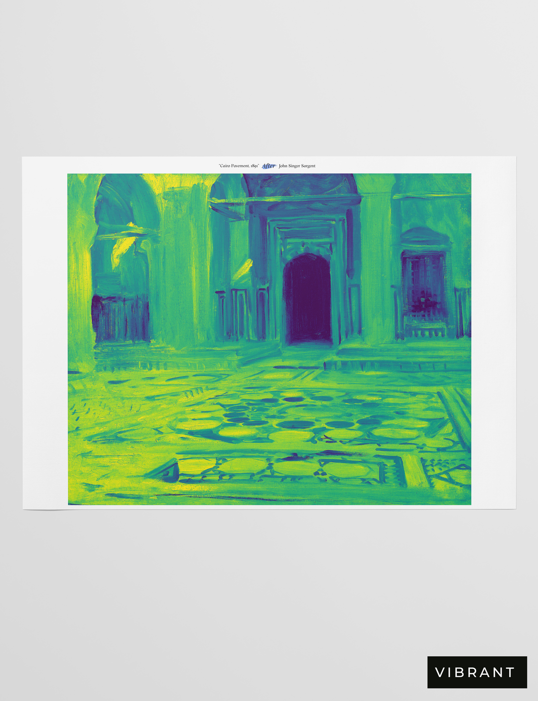 Cairo Pavement, 1891