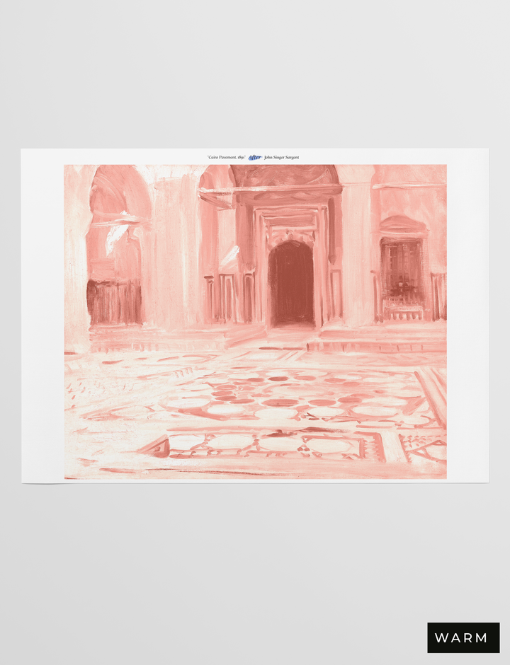 Cairo Pavement, 1891