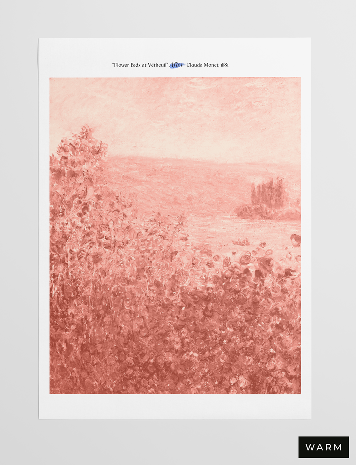 Flower Beds at Vétheuil, 1881