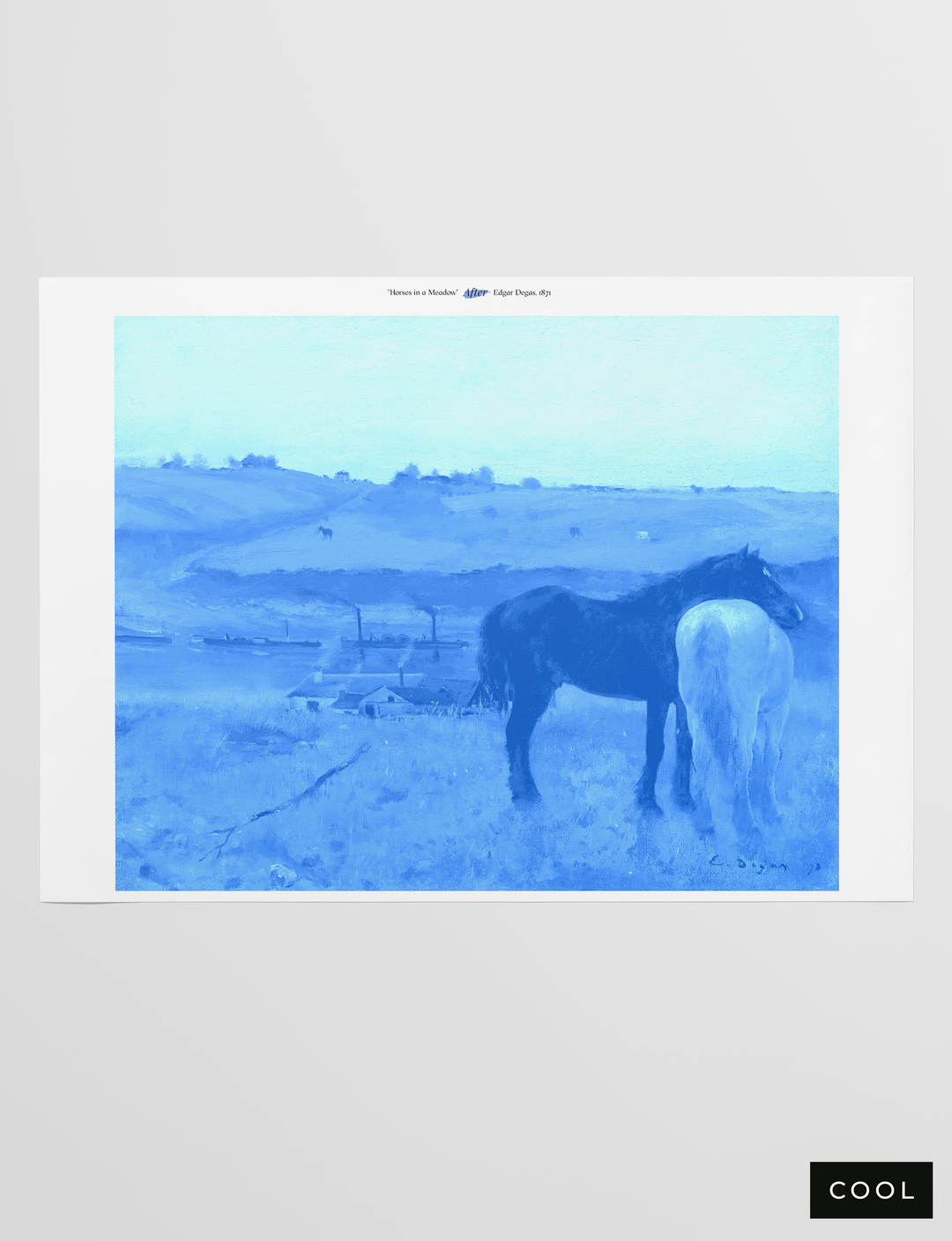 Horses in a Meadow, 1871