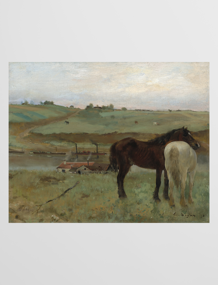 Horses in a Meadow, 1871