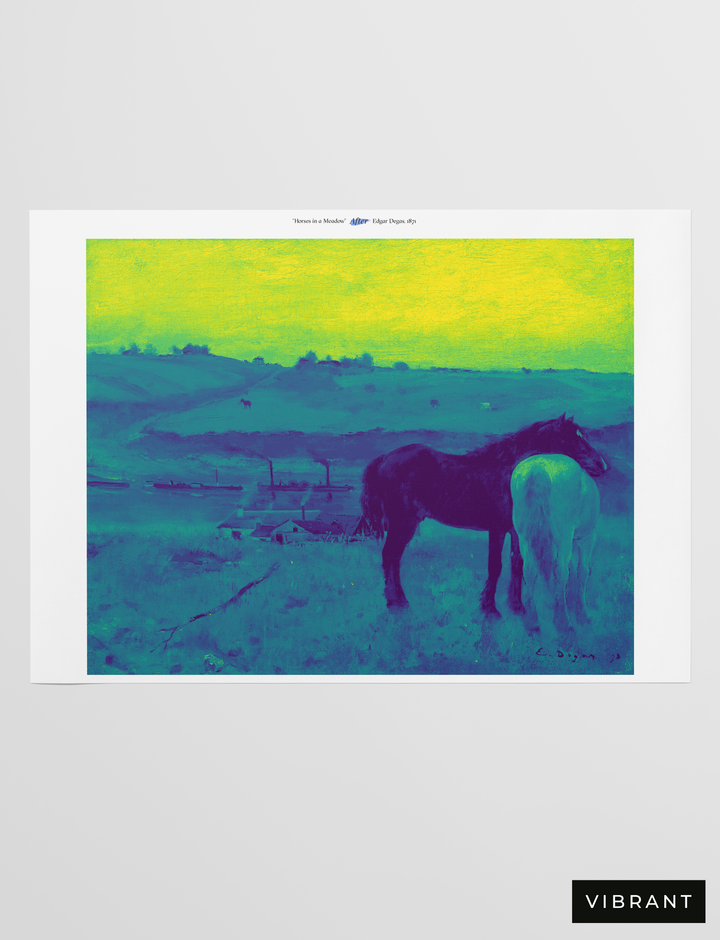 Horses in a Meadow, 1871
