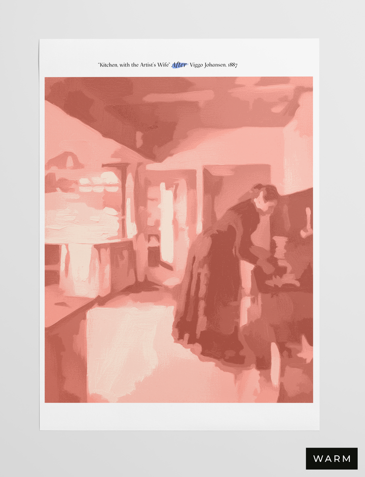 Kitchen with the Artist’s Wife, 1887