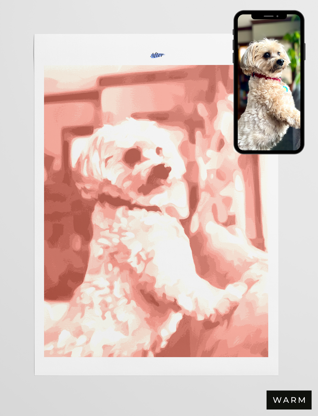 Custom Block-In Canvas from Your Photo