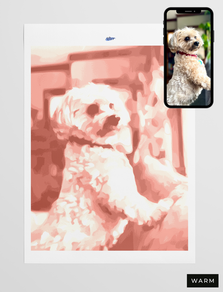 Custom Block-In Canvas from Your Photo