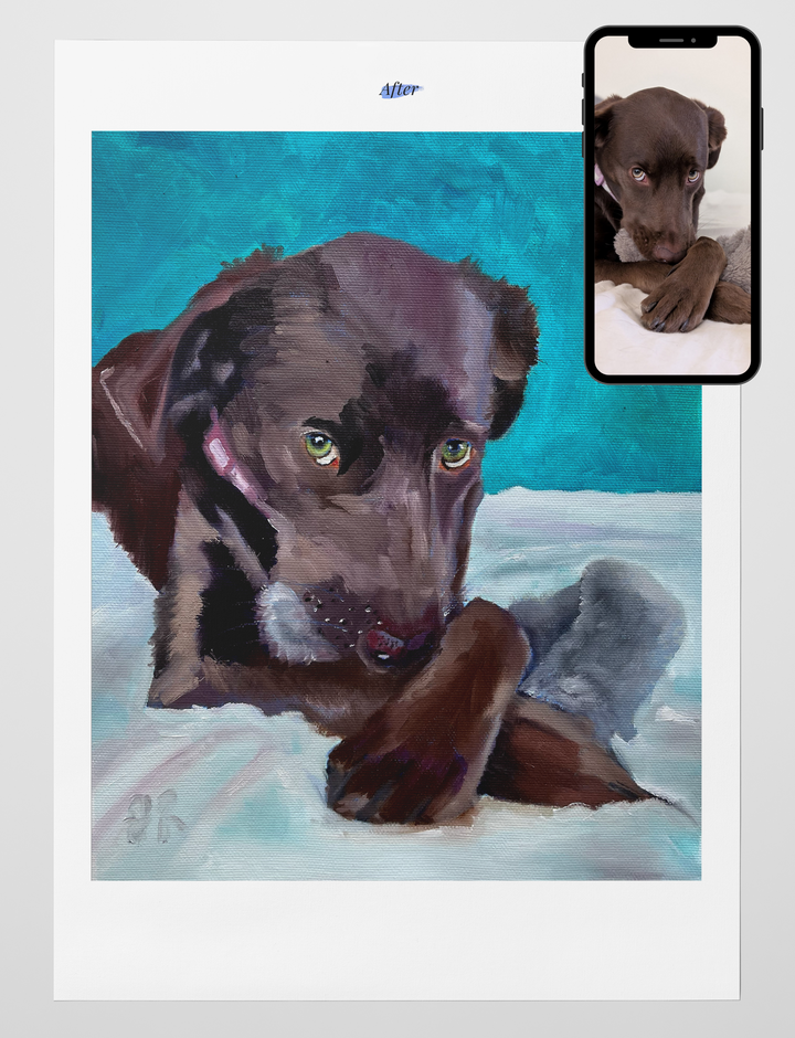 Custom Underpainting from Your Photo
